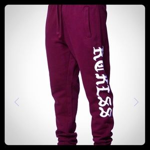NWOT Young & Reckless Burgundy Joggers